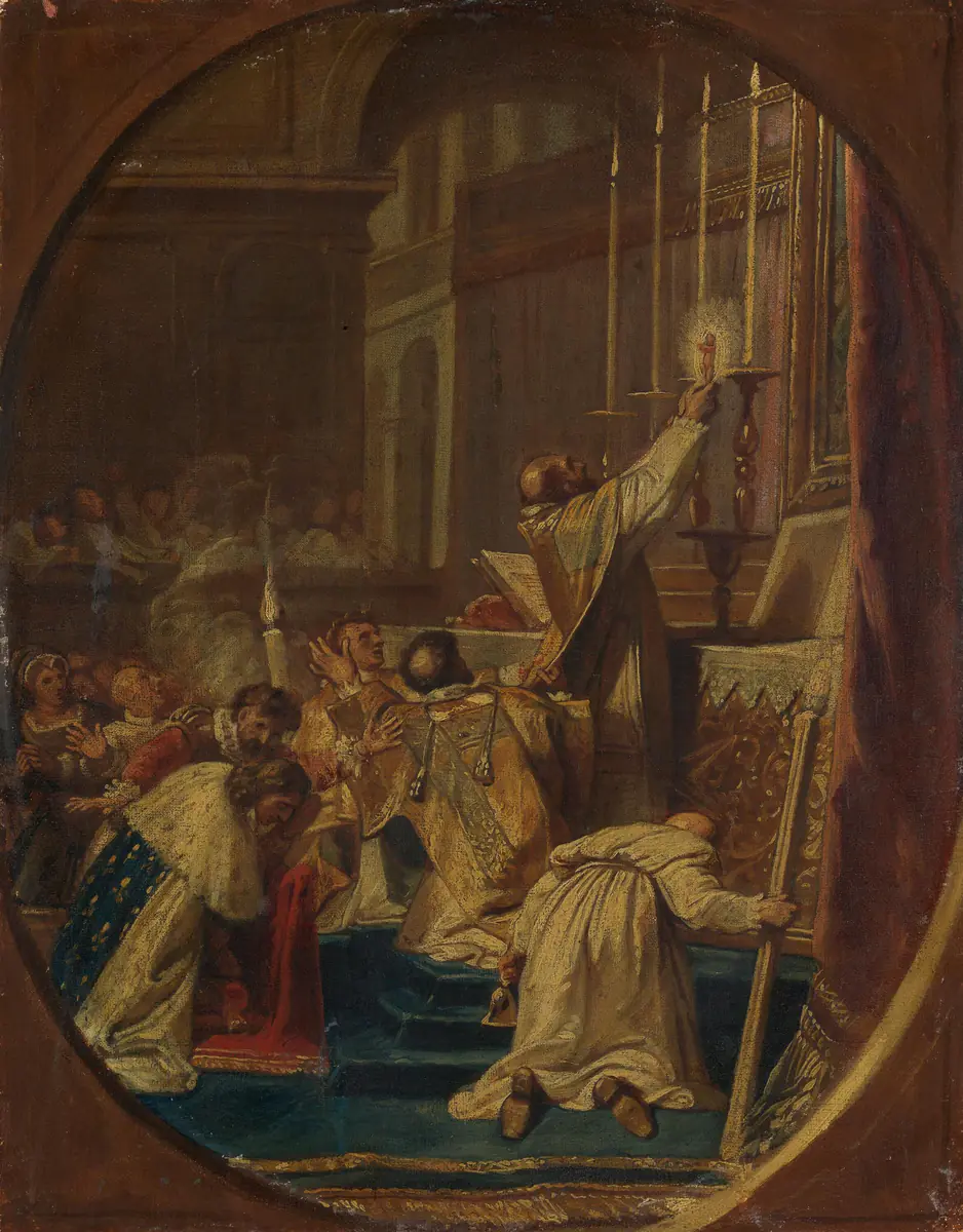 Louis IX le saint - Eustache Le Sueur