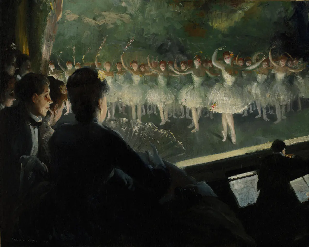 Le ballet blanc - Everett Shinn