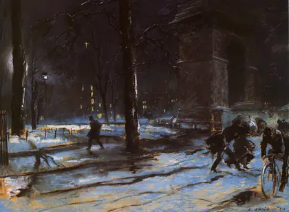 Place Washington - Everett Shinn