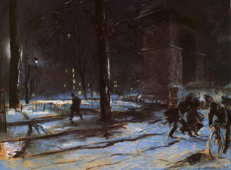 Place Washington - Everett Shinn