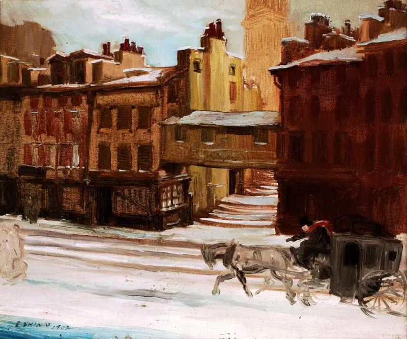 Rue de Paris n°2 - Everett Shinn