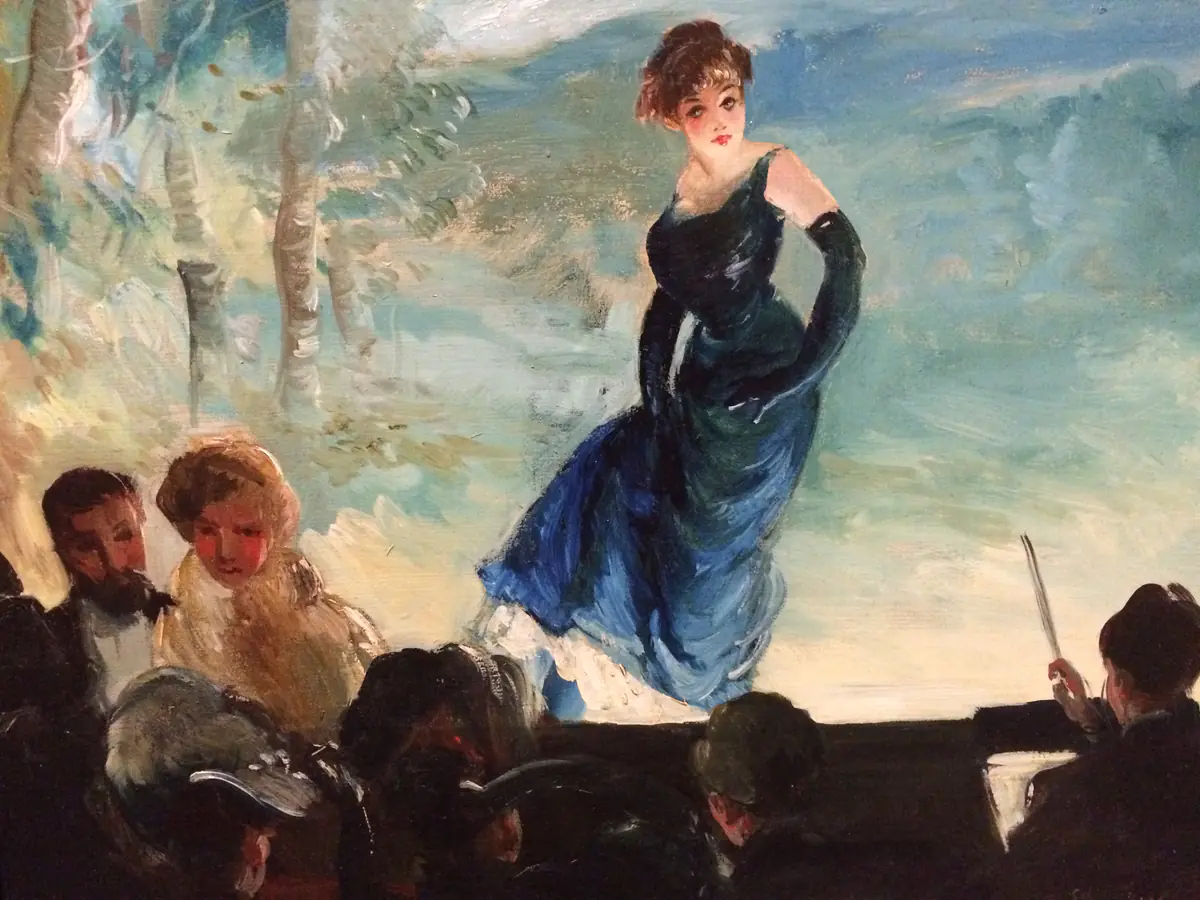 Scène de concert - Everett Shinn