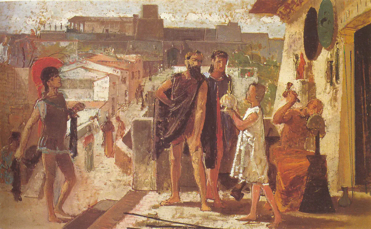L’Armurier étrusque - Federico Faruffini