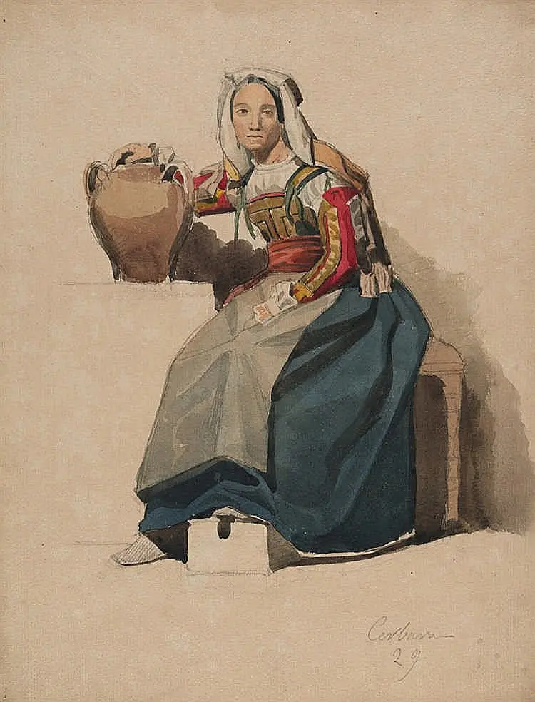 La Porteuse d’eau - Federico Faruffini