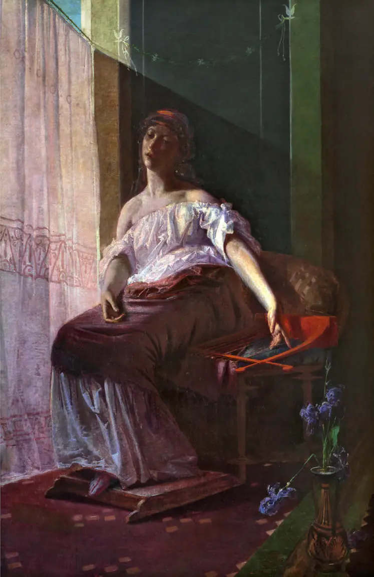 Sappho - Federico Faruffini