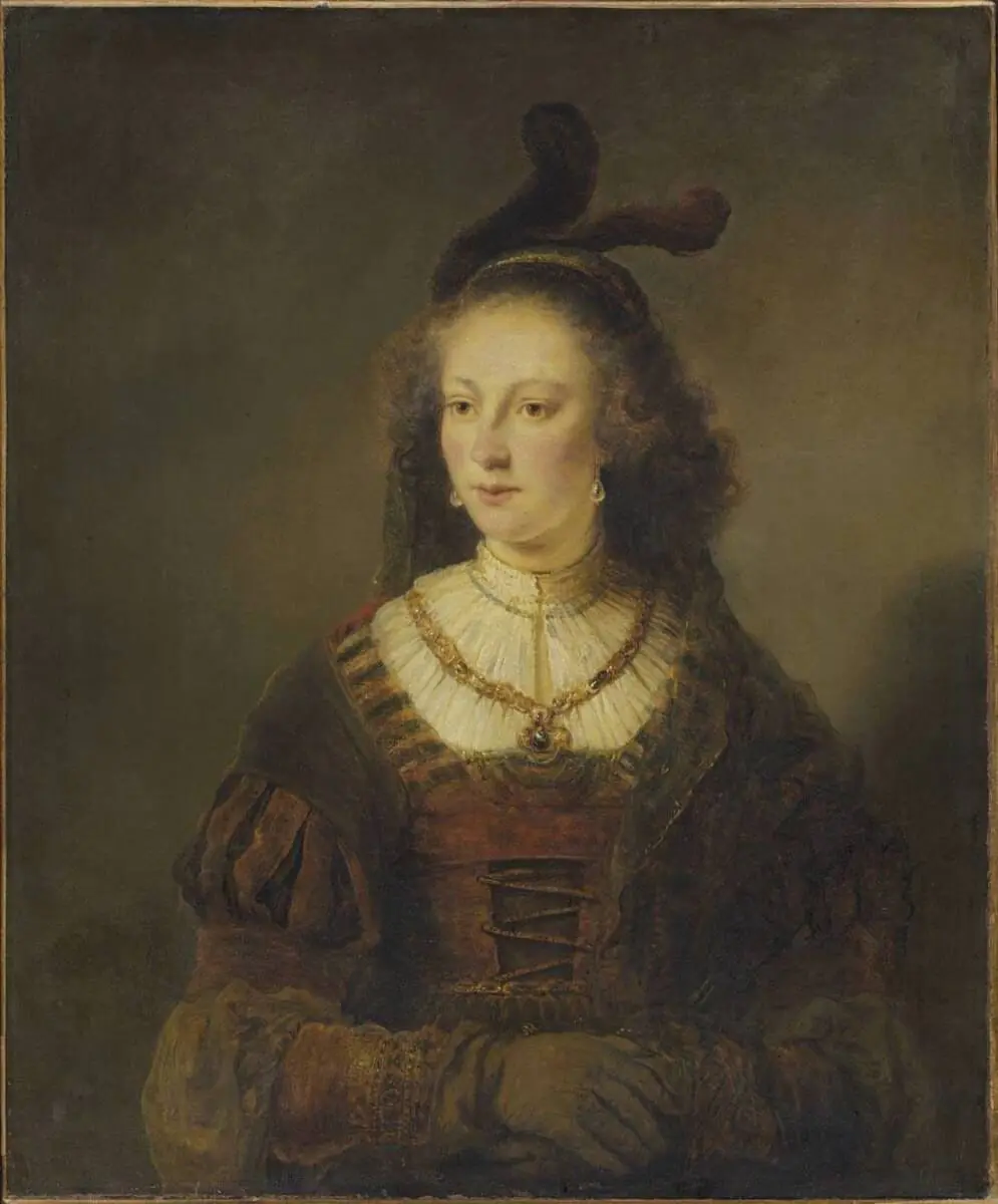 Portrait d'une dame - Ferdinand Bol