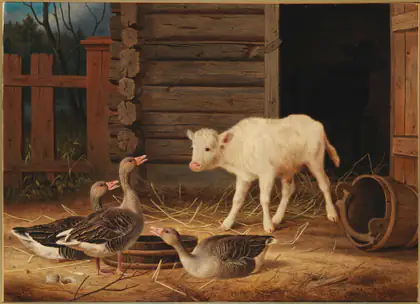 La surprise - Ferdinand von Wright