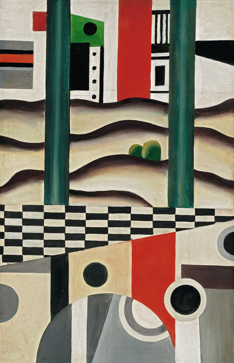 Le pont - Fernand Léger