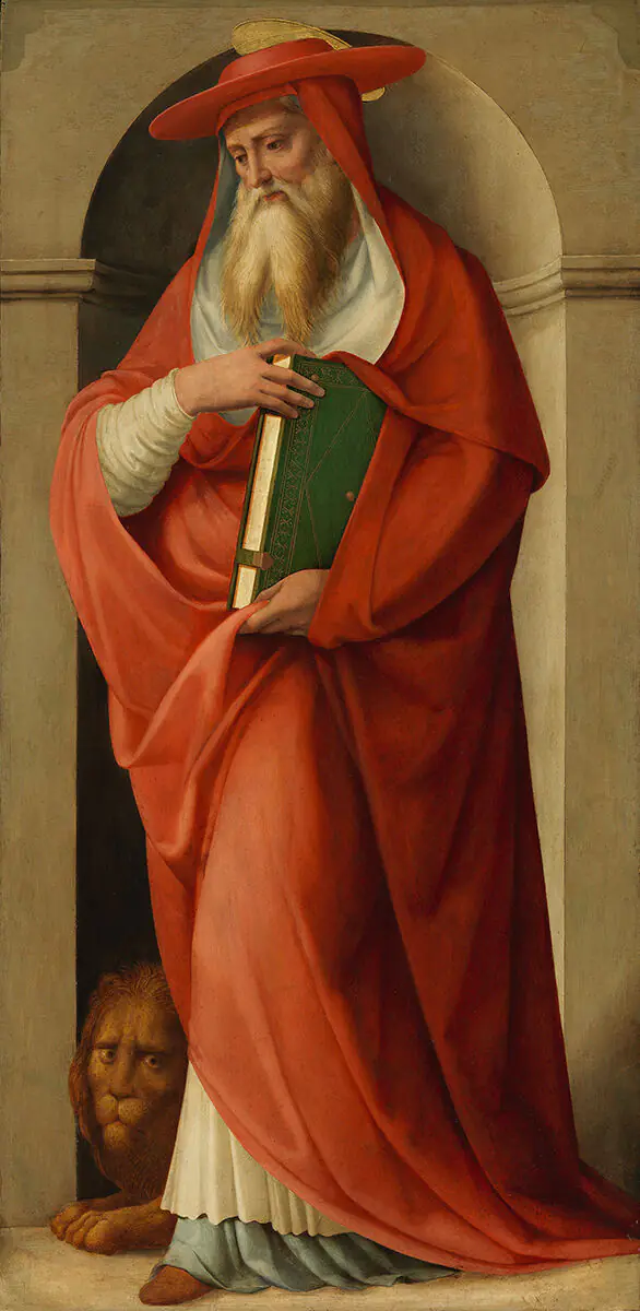 Saint Jérôme - Francesco Granacci