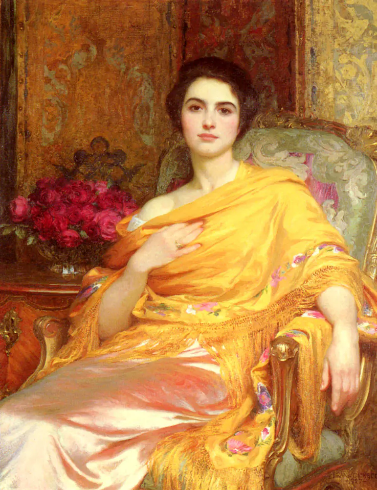 Portrait d’Elsa - Frank Dicksee