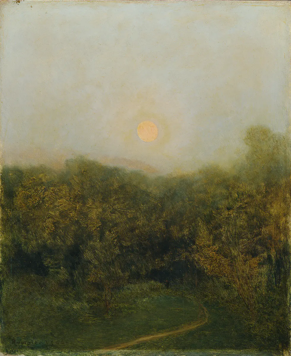 Lever de lune - Franz Rumpler