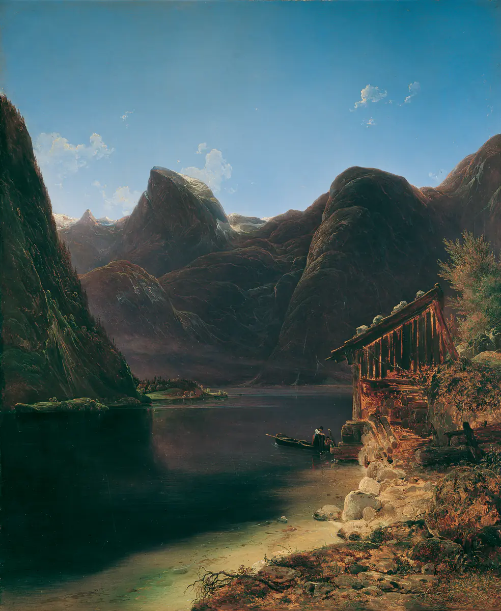 Lac de Hallstatt - Franz Steinfeld