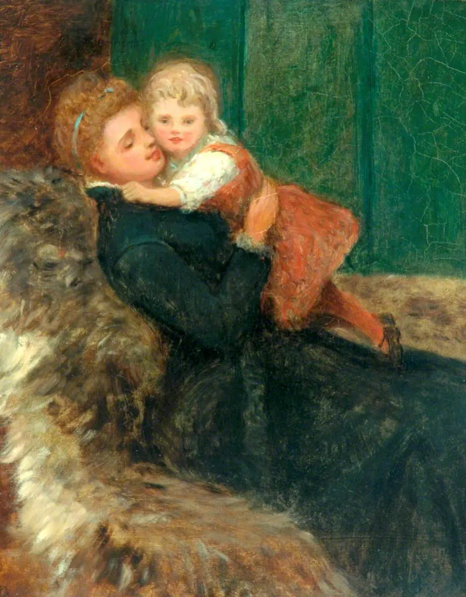 Affection maternelle - Frederick Goodall