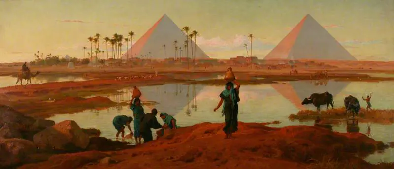 L'eau du Nil - Frederick Goodall