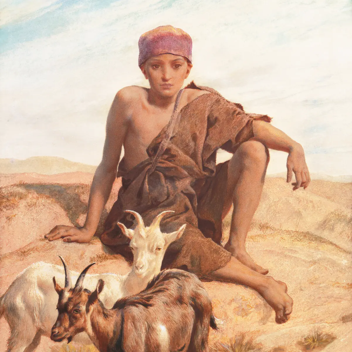 Un jeune chevrier - Frederick Goodall