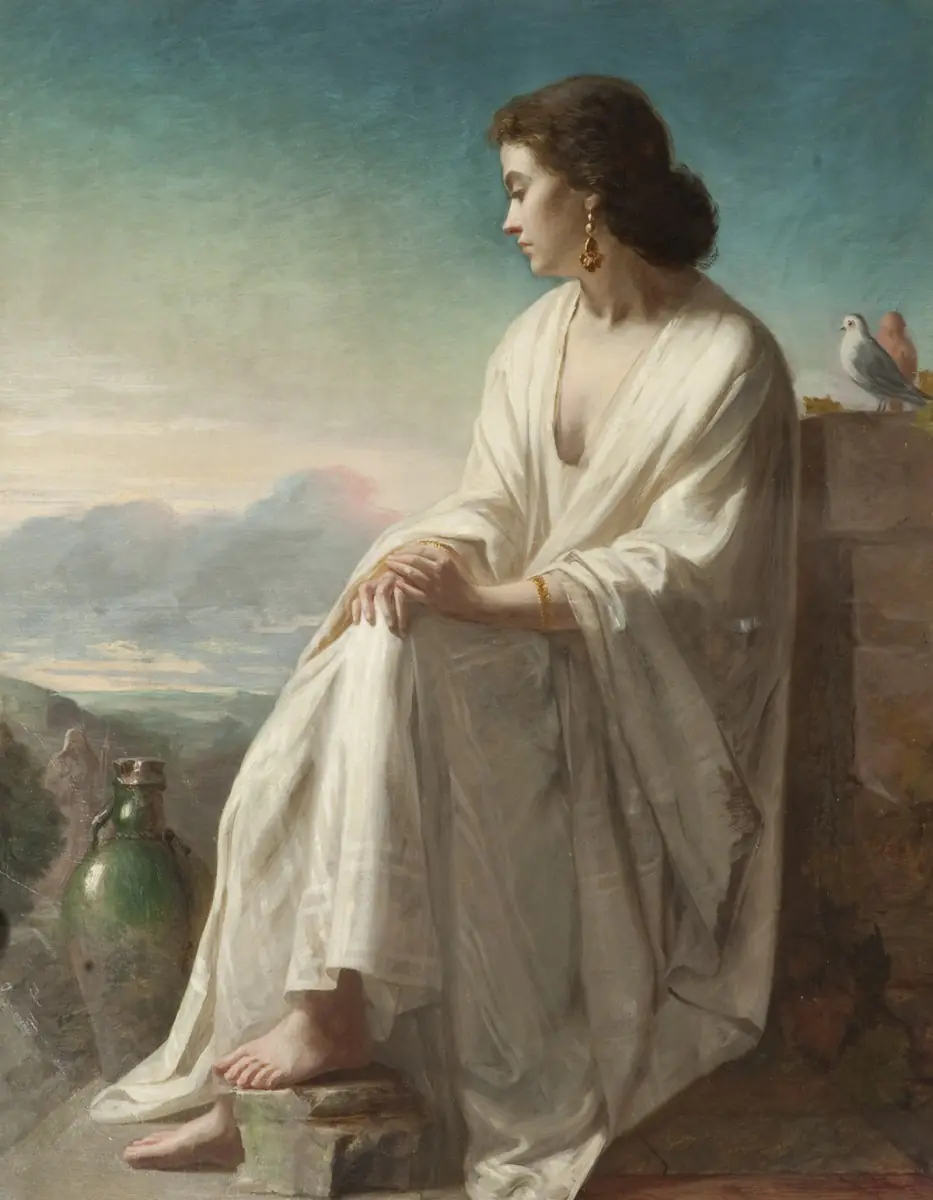 Rebecca au puits - Frederick Goodall