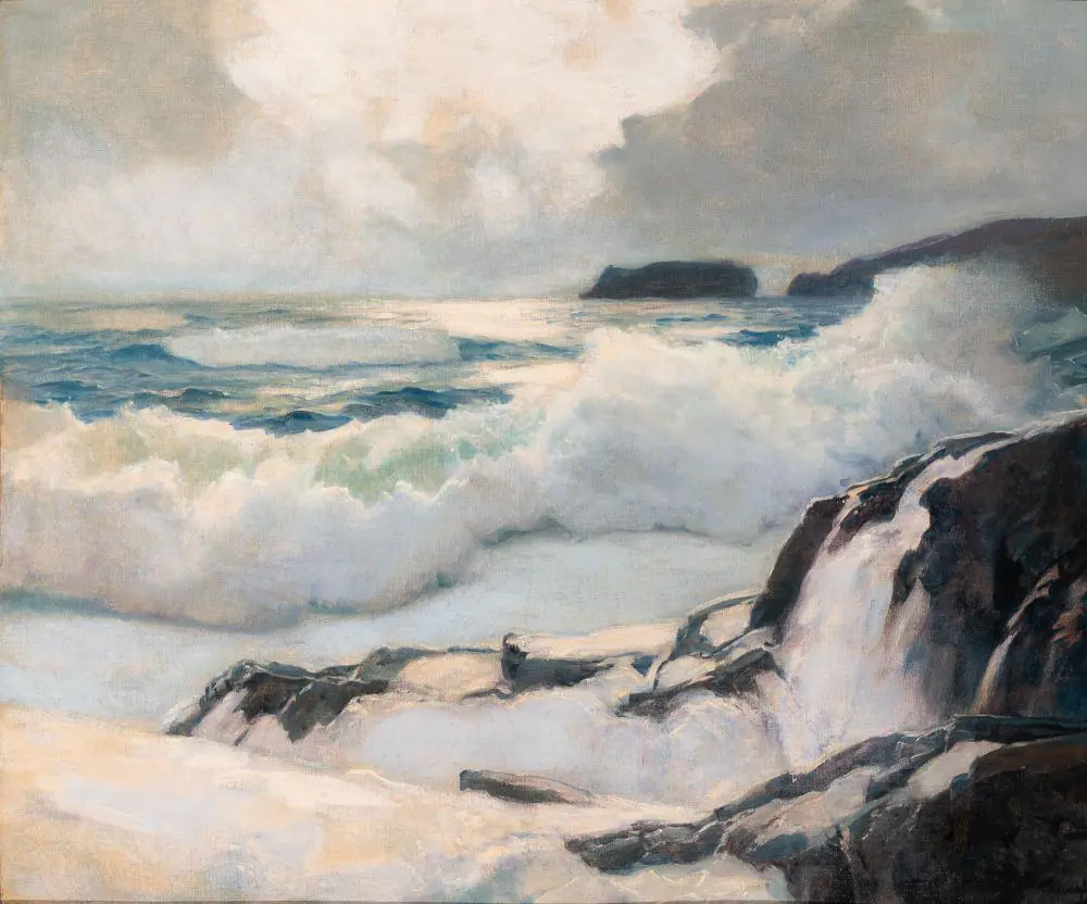 Les marées - Frederick Judd Waugh