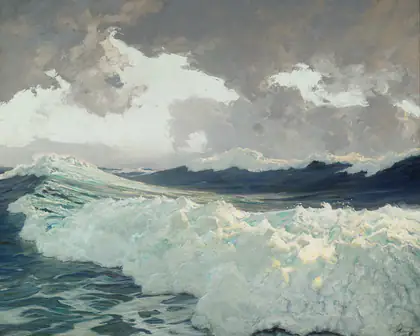 L’océan - Frederick Judd Waugh