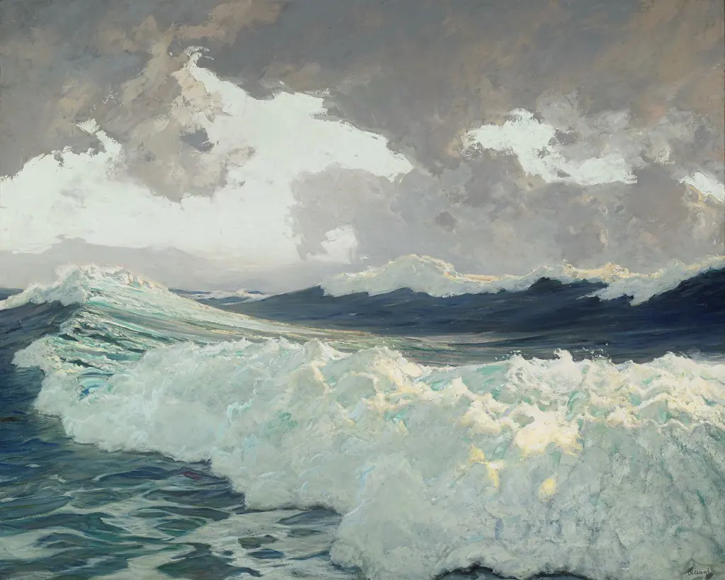 L’océan - Frederick Judd Waugh