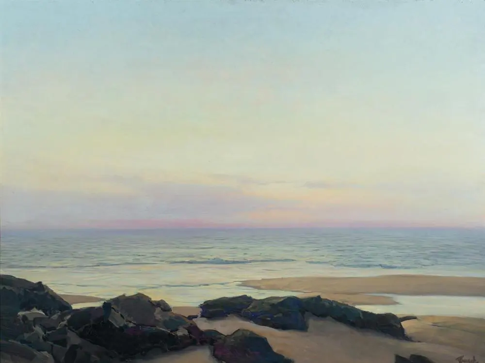 À la tombée du jour - Frederick Judd Waugh