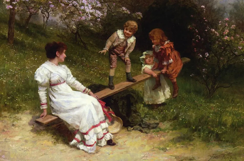 La bascule - Frederick Morgan