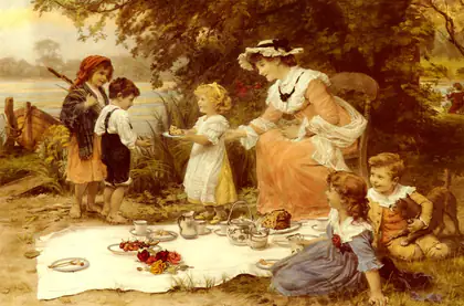 La charité - Frederick Morgan