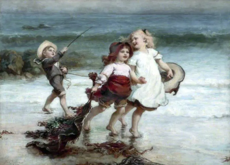 Les chevaux de mer - Frederick Morgan