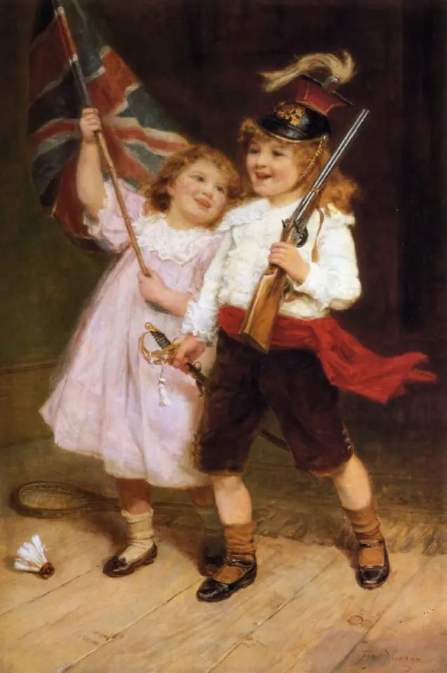 Le défilé des jouets - Frederick Morgan