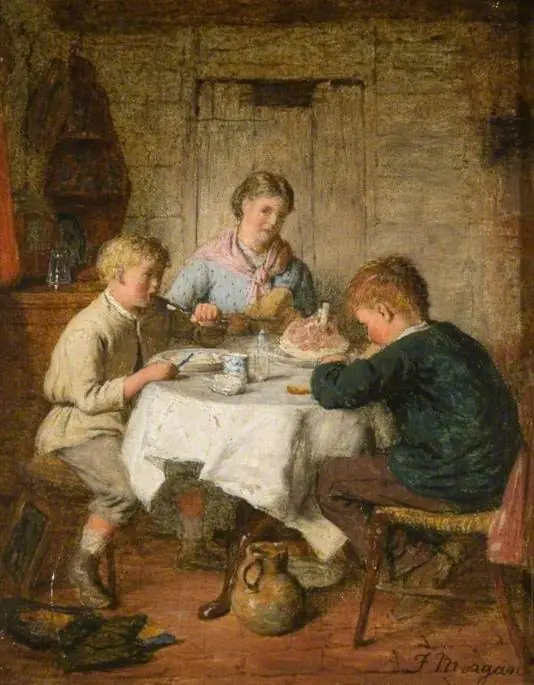 L’heure du repas - Frederick Morgan