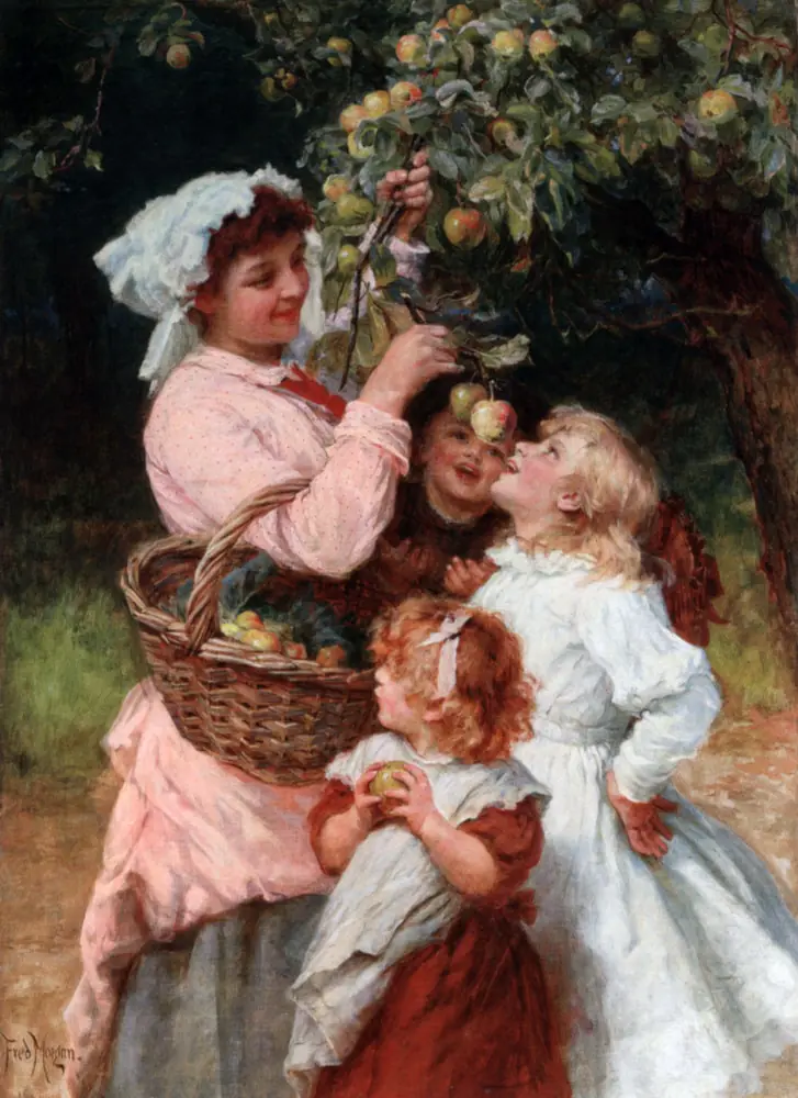 Le jeu de la pomme - Frederick Morgan
