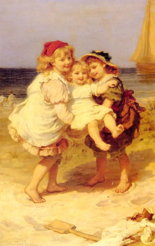 La petite chaise portée - Frederick Morgan