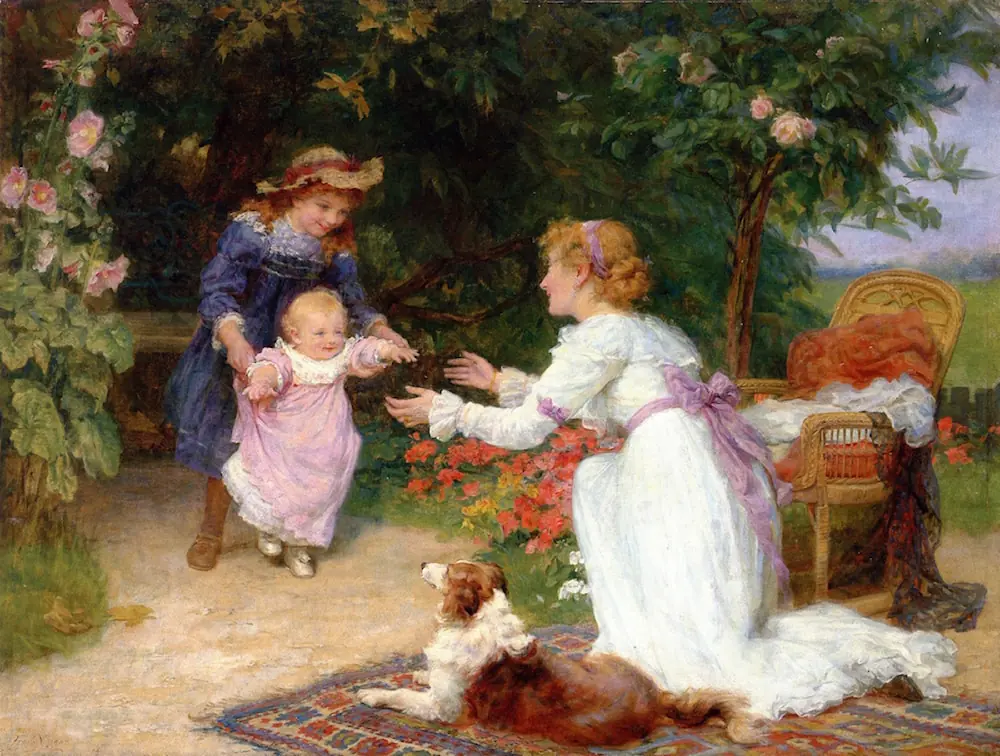 Les premiers pas - Frederick Morgan