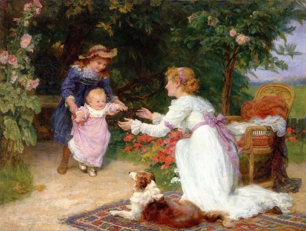 Les premiers pas - Frederick Morgan