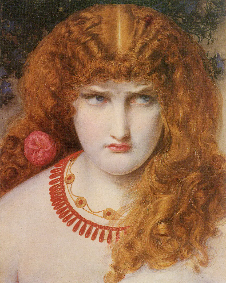 Hélène de Troie - Frederick Sandys