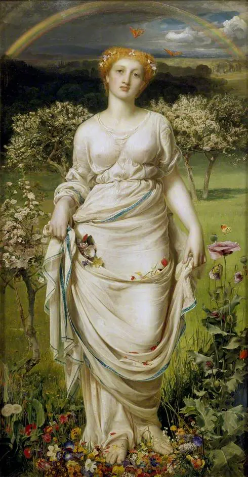 Printemps doux - Frederick Sandys