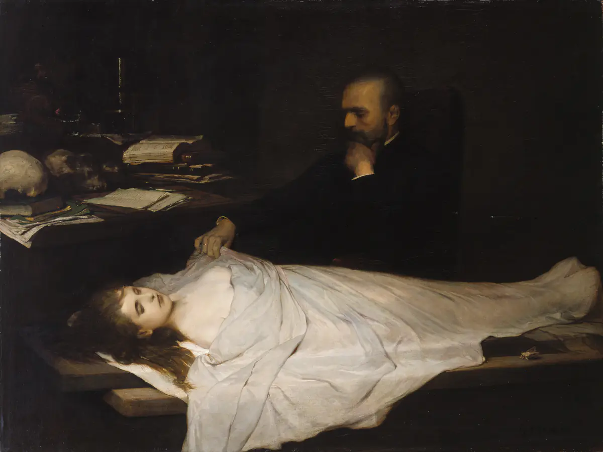 L'Anatomist - Gabriel von Max