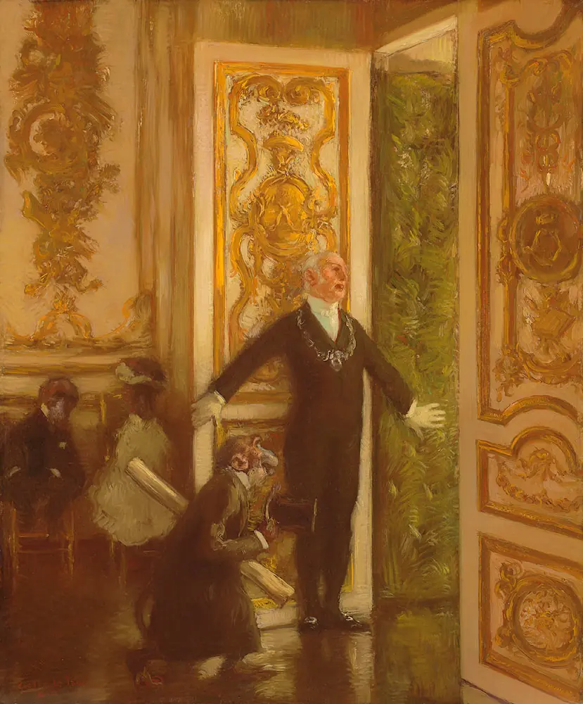 L’Audience - Gaston La Touche