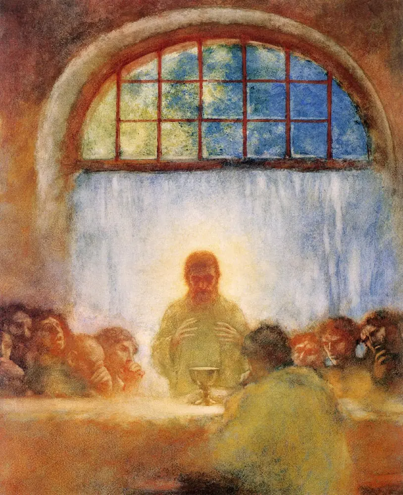 La Cène - Gaston La Touche