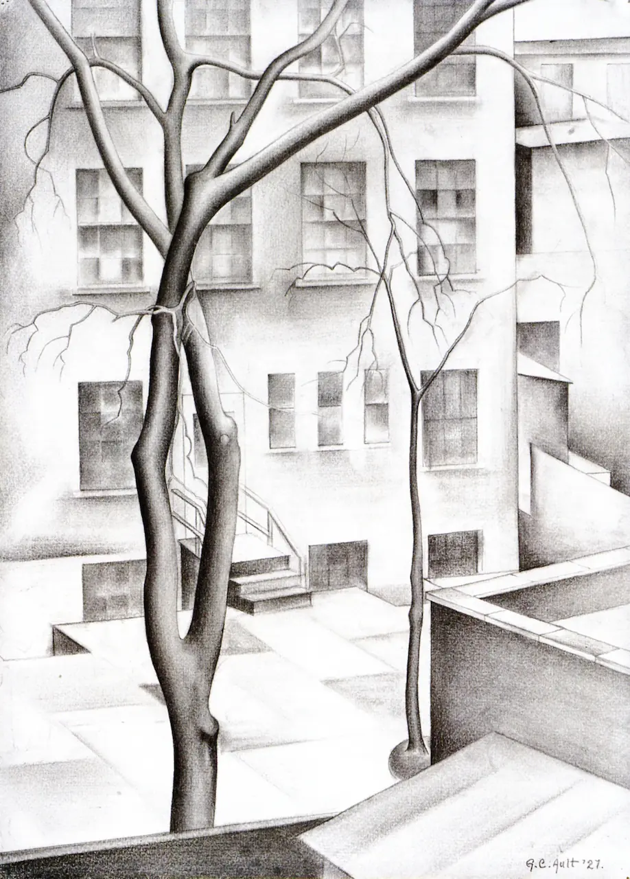 Arrière de Patchin Place - George Ault