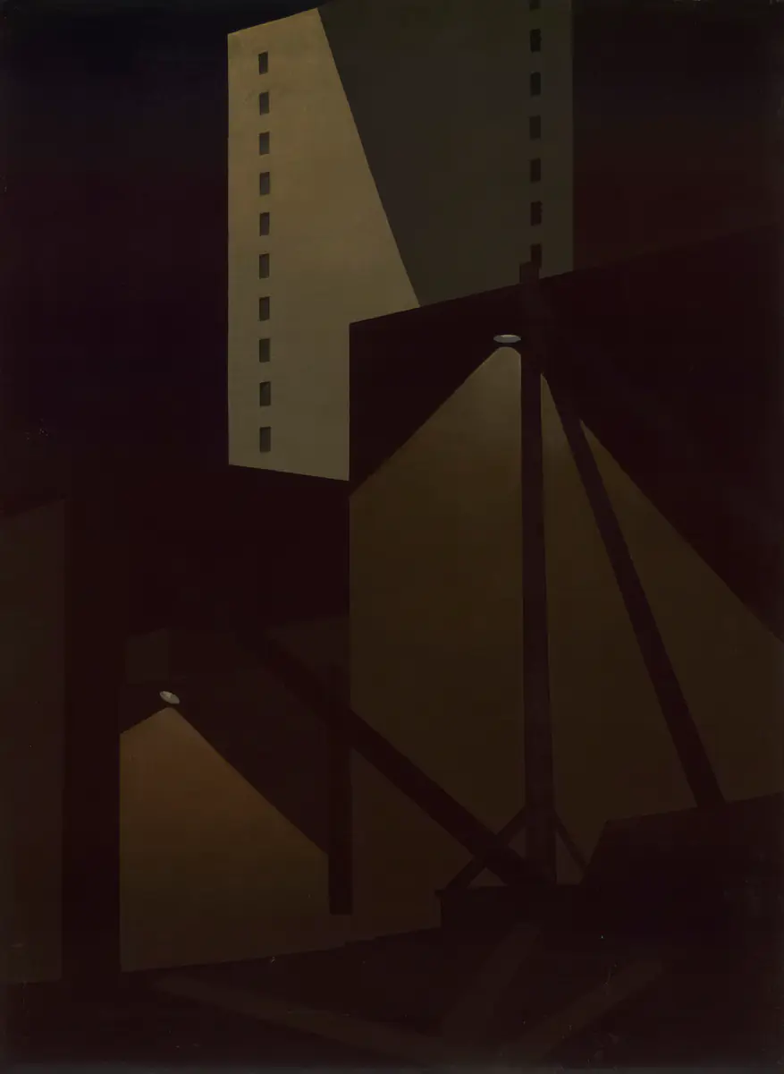 Chantier : Nuit - George Ault