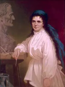 Portrait de Vinnie Ream - George Caleb Bingham