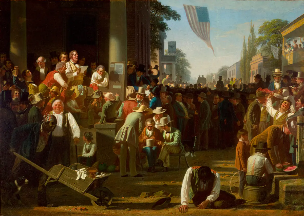 Le verdict du peuple - George Caleb Bingham