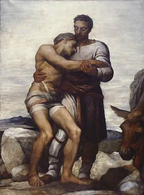 Le Bon Samaritain - George Frederic Watts