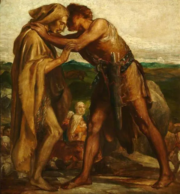 Jacob et Ésaü - George Frederic Watts