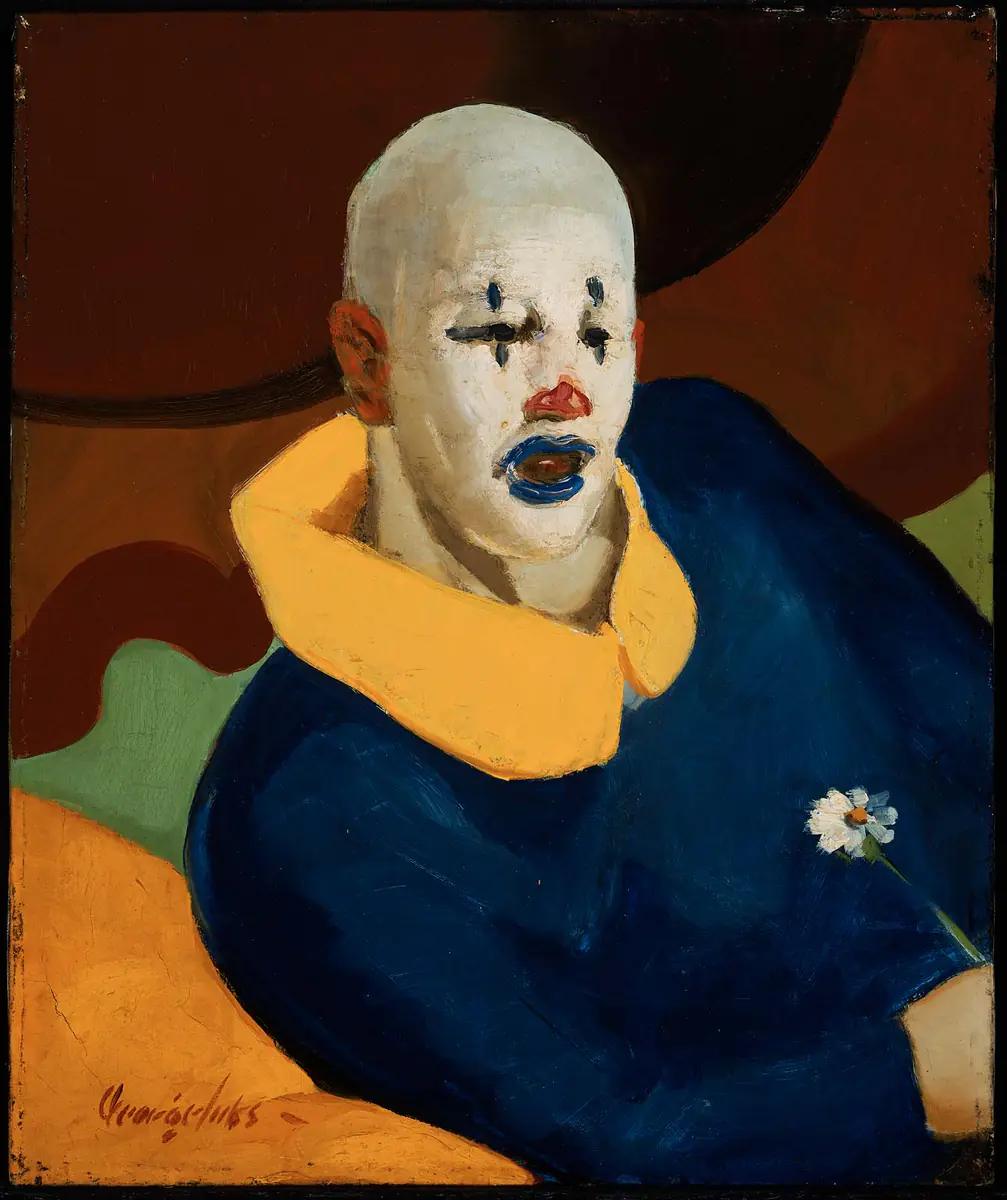 Un clown - George Luks