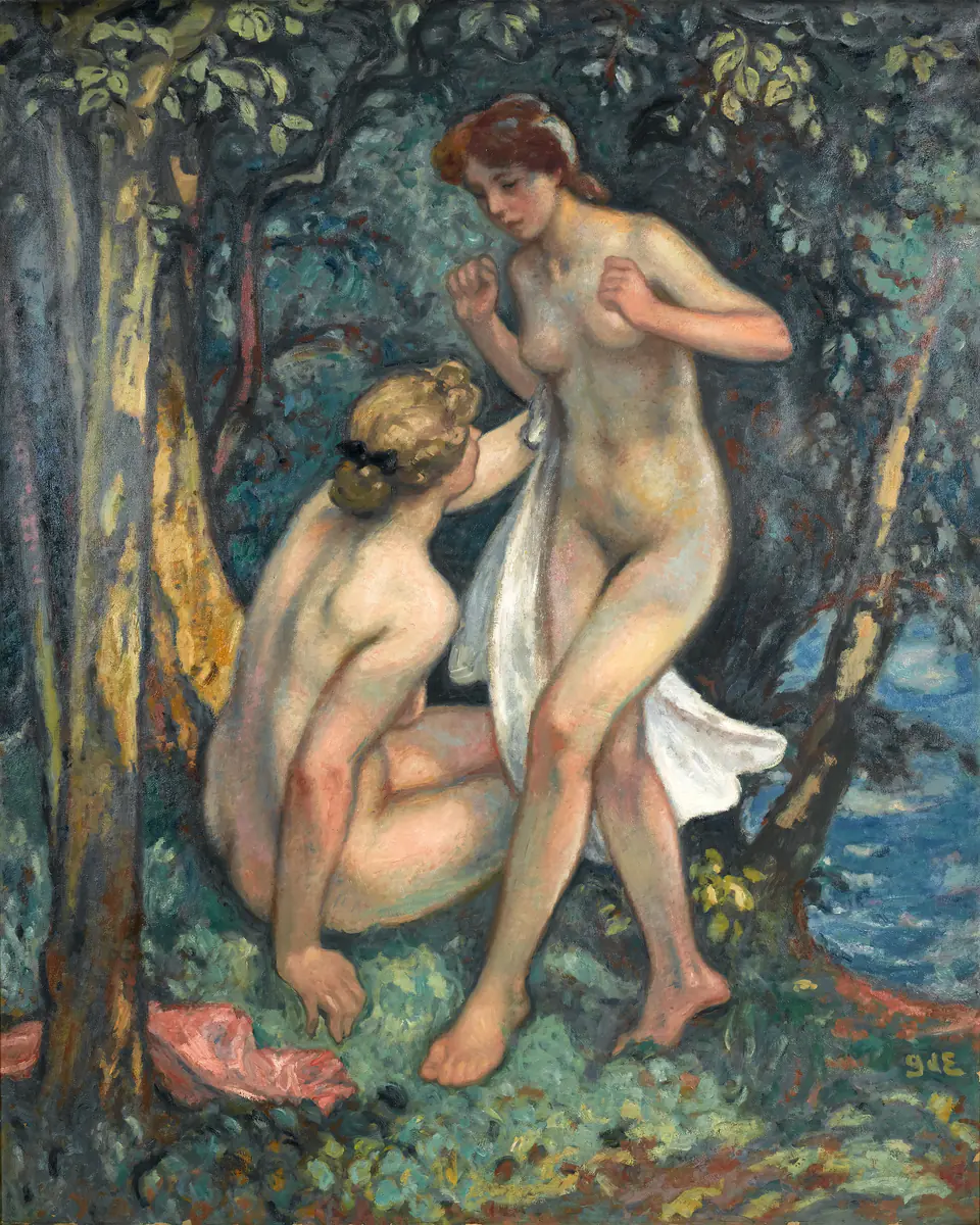 Les Deux Baigneuses - Georges d'Espagnat