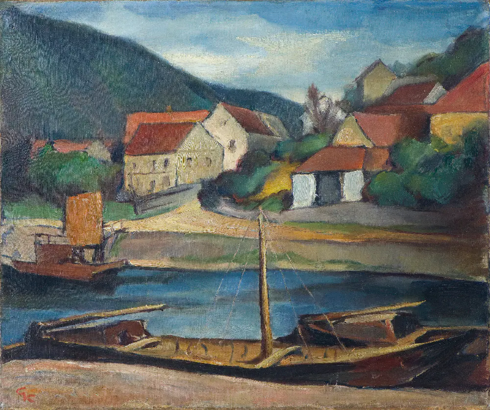 Ferry à Troie - Georges Kars