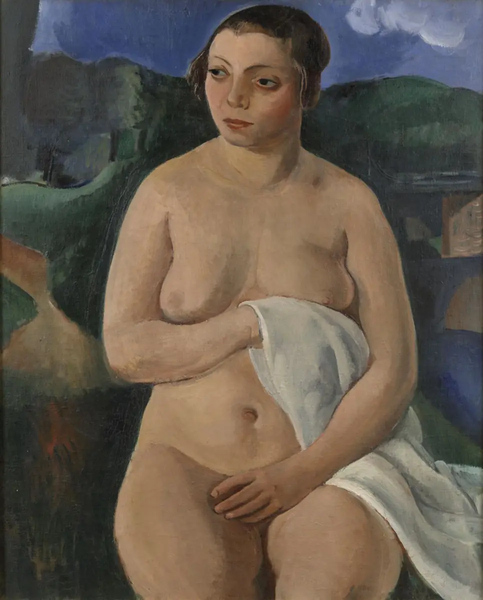 Nu dans un paysage - Georges Kars