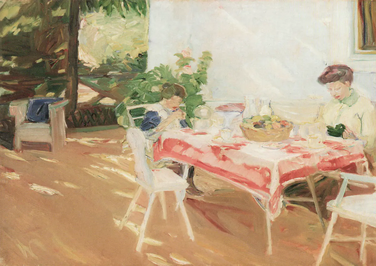 Pendant le repas - Georges Kars