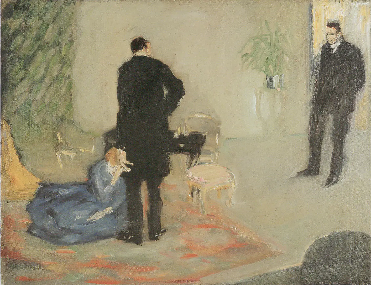 Scène de théâtre - Georges Kars